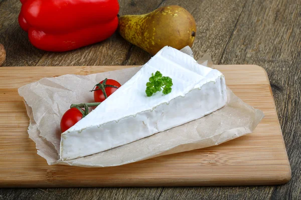 Triangolo Brie formaggio — Foto Stock