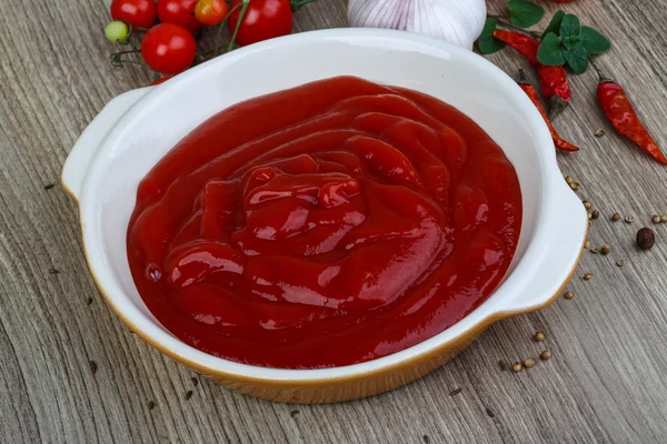 Bright Tomate ketchup — Foto de Stock