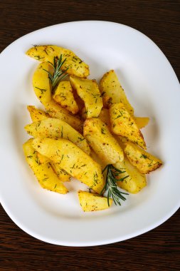 Lezzetli kızarmış patates