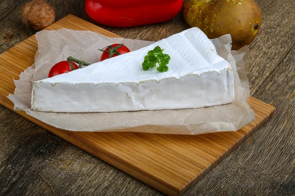 Triangolo Brie formaggio — Foto Stock