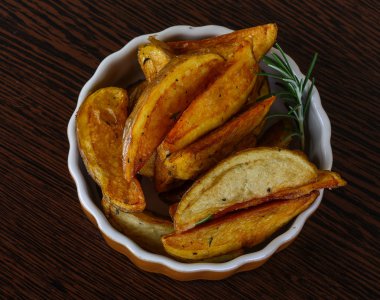 Lezzetli kızarmış patates