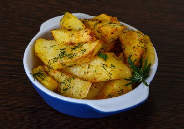 Lezzetli kızarmış patates