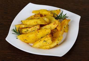 Lezzetli kızarmış patates