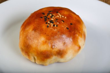 Özbek geleneksel pasta - samsa