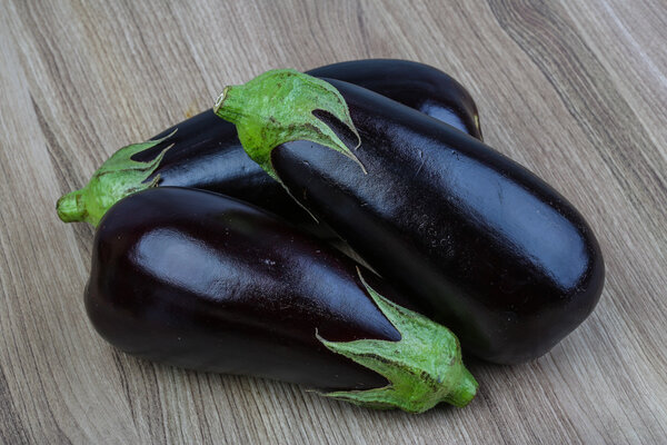 Fresh ripe Raw eggplant