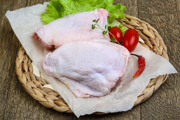 Raw chicken legs — Stock Photo, Image