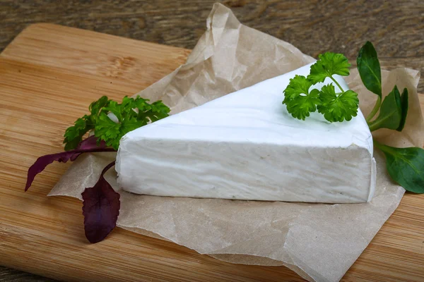 Fromage brie à pâte molle — Photo