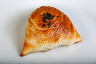 Özbek geleneksel pasta - samsa
