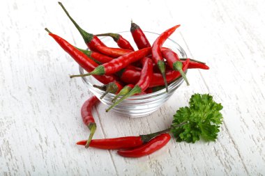 Kırmızı acı biber.