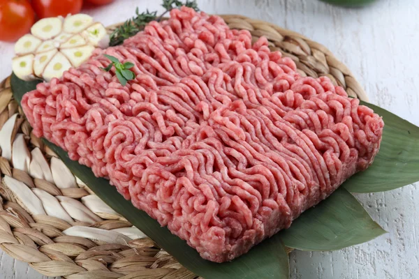 Minced raw Beef — Stock Photo, Image