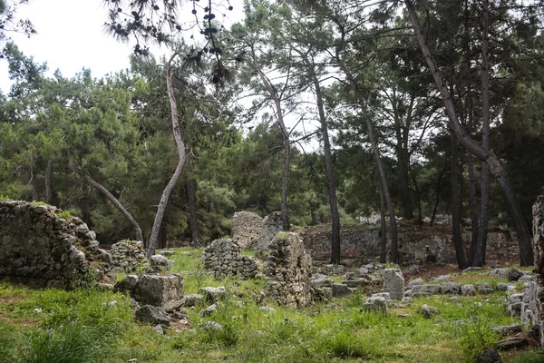 Ruines anciennes de Phaselis en Turquie — Photo