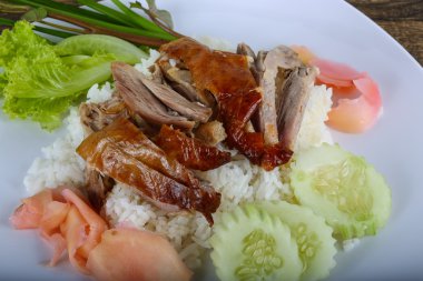 Roasred ördek pirinç