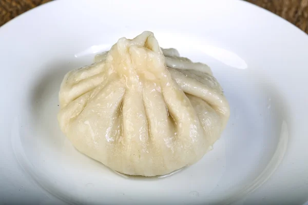 Chinkali kaukaski pierogi — Zdjęcie stockowe