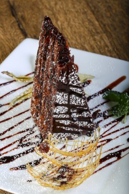 lezzetli çikolatalı kek