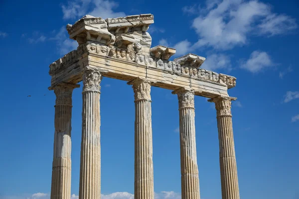 Ναός του Απόλλωνα στην αρχαία ερείπια — Φωτογραφία Αρχείου
