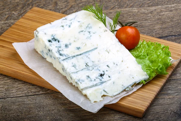 Delicioso queijo Gorgonzola — Fotografia de Stock
