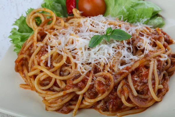 Italienische Pasta Bolognese — Stockfoto