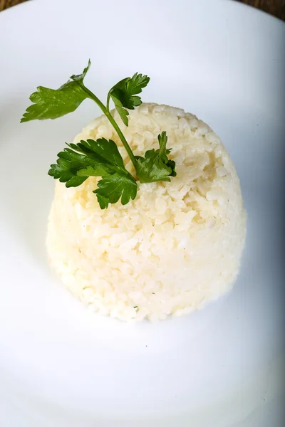 Porção de arroz cozido — Fotografia de Stock