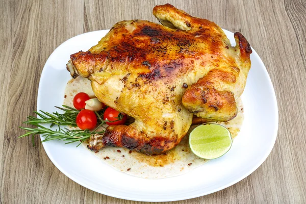 Ayam panggang yang lezat. — Stok Foto
