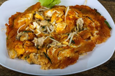 İstiridye ile Asya omlet