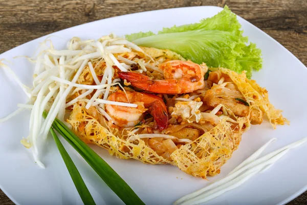 Νόστιμα Pad Thai με γαρίδες — Φωτογραφία Αρχείου