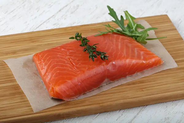Filete de salmón salado —  Fotos de Stock