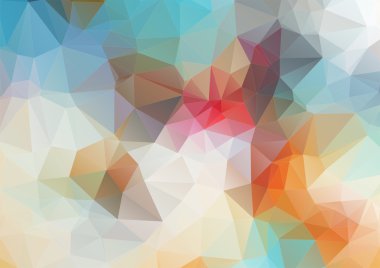 Işık soyut üçgen arka plan