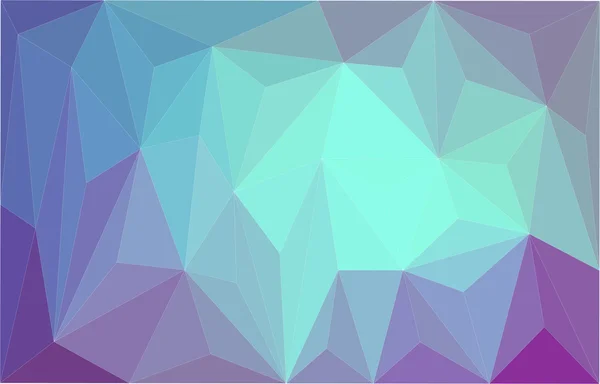 Polygonal vector, which consist of triangles. — Stock Vector