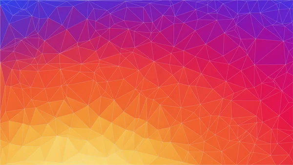 Abstrato 2D gradiente geométrico colorido fundo — Vetor de Stock