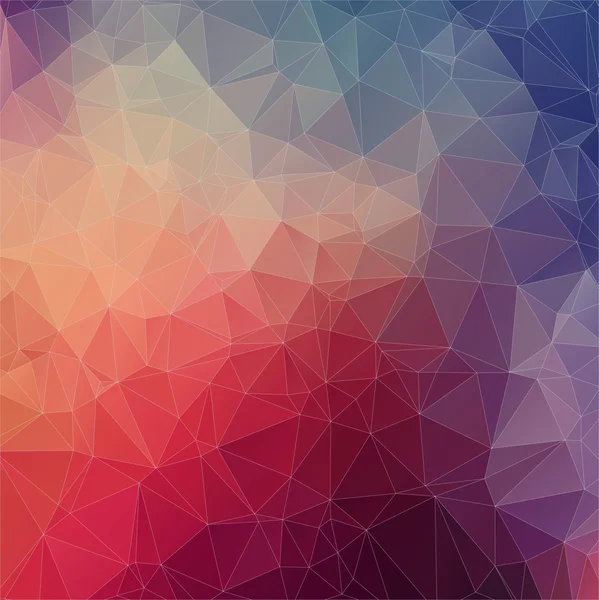 Abstract square polygonal background. — Stock Vector