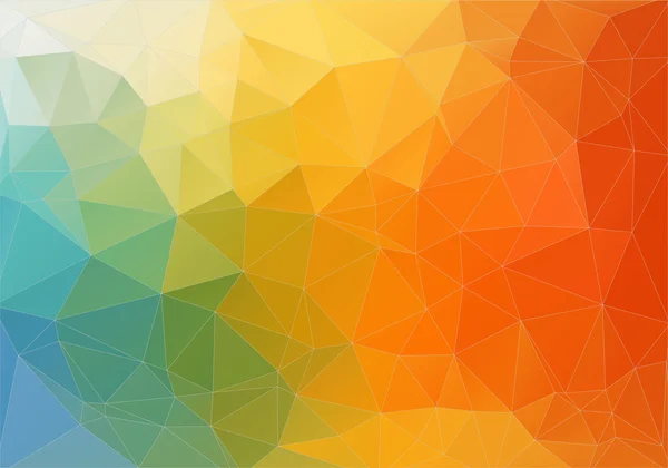 Abstract color polygonal background — Stock Vector