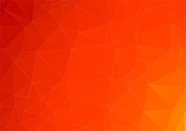 Turuncu soyut üçgen arka plan