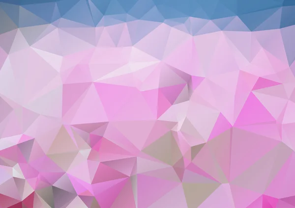 紫の抽象的な多角形の背景 — ストックベクタ