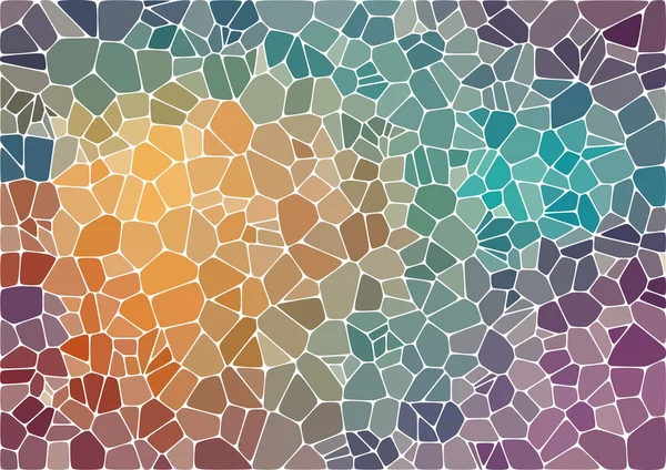 Fundo mosaico abstrato colorido — Vetor de Stock