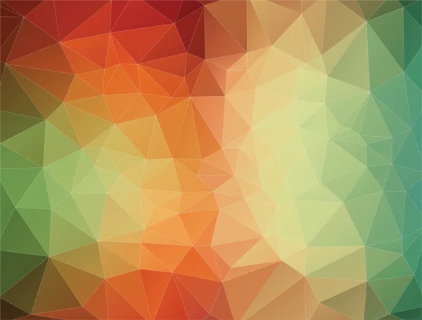 2D Fondo de triángulo colorido geométrico abstracto — Vector de stock