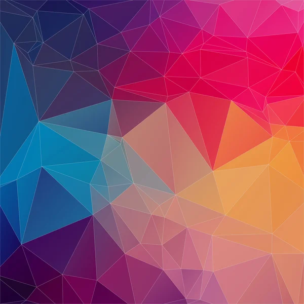 Moderno colorato sfondo geometrico astratto — Vettoriale Stock