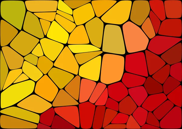 Colorido fondo abstracto mosaico 2D - Ilustración para web — Vector de stock