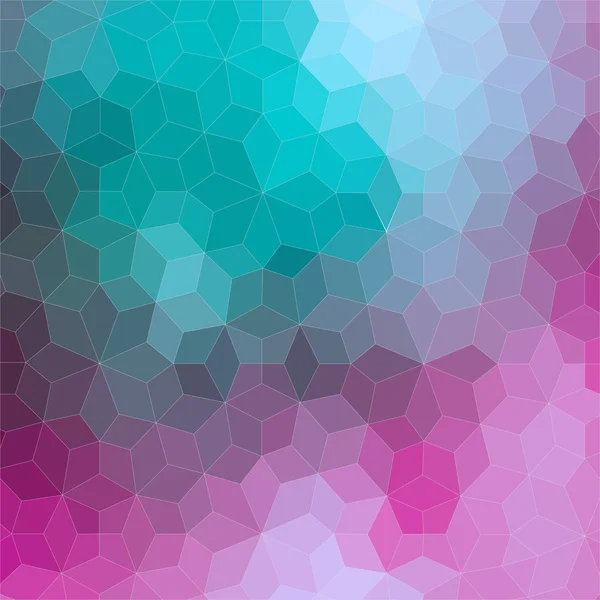 Fondo colorido geométrico 2D ornamental — Vector de stock