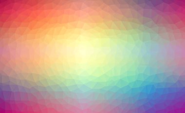 2D mozaik üçgen arka plan