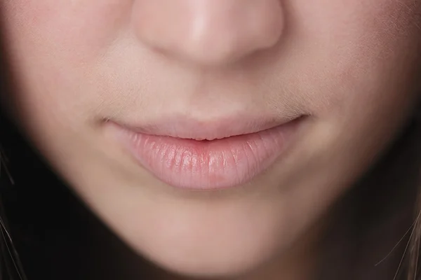Femme belles lèvres — Photo