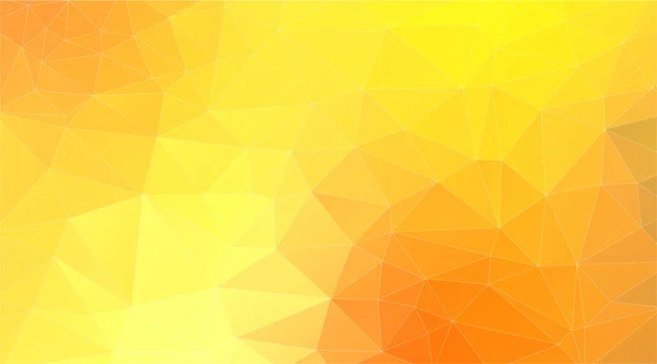 Abstrakte gelbe Dreieck Hintergrund — Stockvektor
