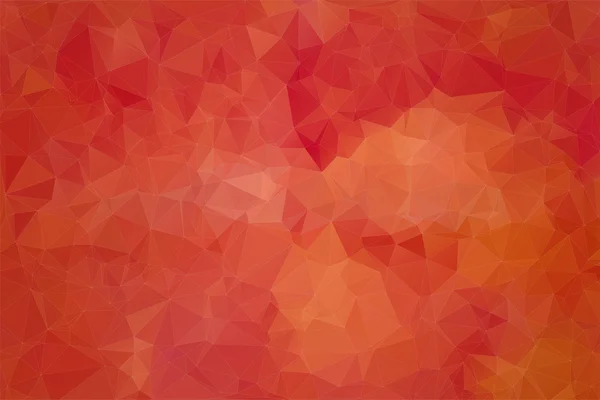 Red abstract background consisting of angular — Stock Vector