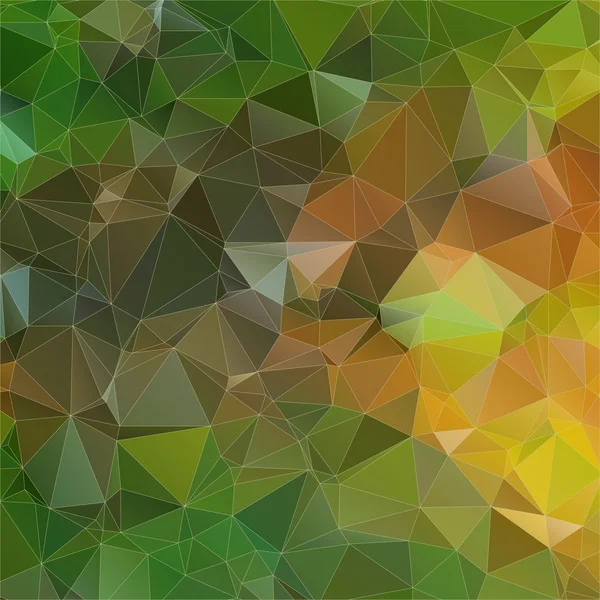 Amarelo abstrato verde Fundo colorido bidimensional — Vetor de Stock