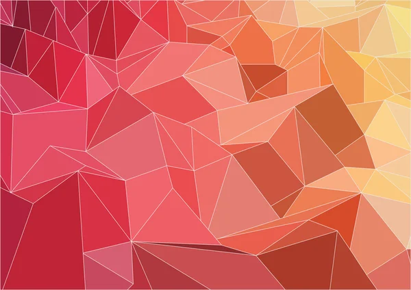 Abstract επίπεδη πολύχρωμο ιστορικό τρίγωνο — Διανυσματικό Αρχείο