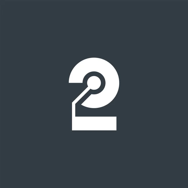 ベクターロゴ2Aデザインテンプレート — ストックベクタ