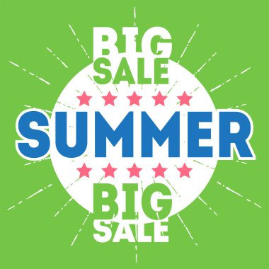 Büyük mevsimlik satışlar için poster