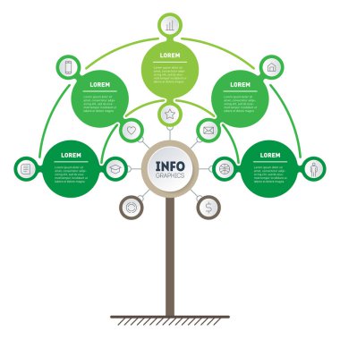 İş bilgisinin vektör illüstrasyonu