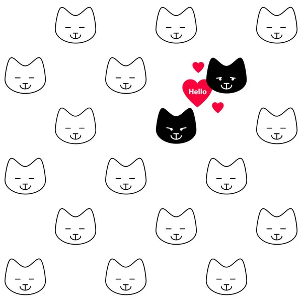 Corazón con dos carasストックベクター、ロイヤリティフリーCorazón 