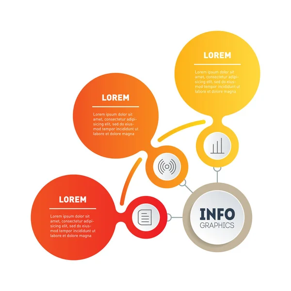 Modello Albero Dei Servizi Grafico Informativo Infografica Della Tecnologia Del Grafiche Vettoriali