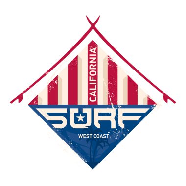 California west coast sörfçü